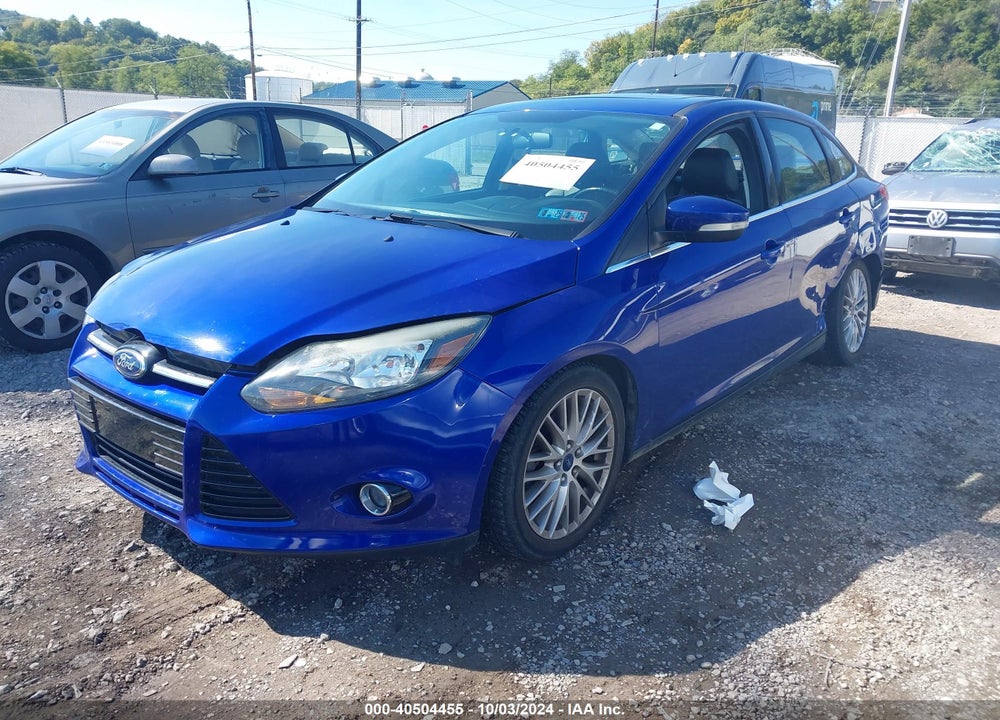 2014 FORD FOCUS TITANIUM VIN: 1FADP3J23EL274514