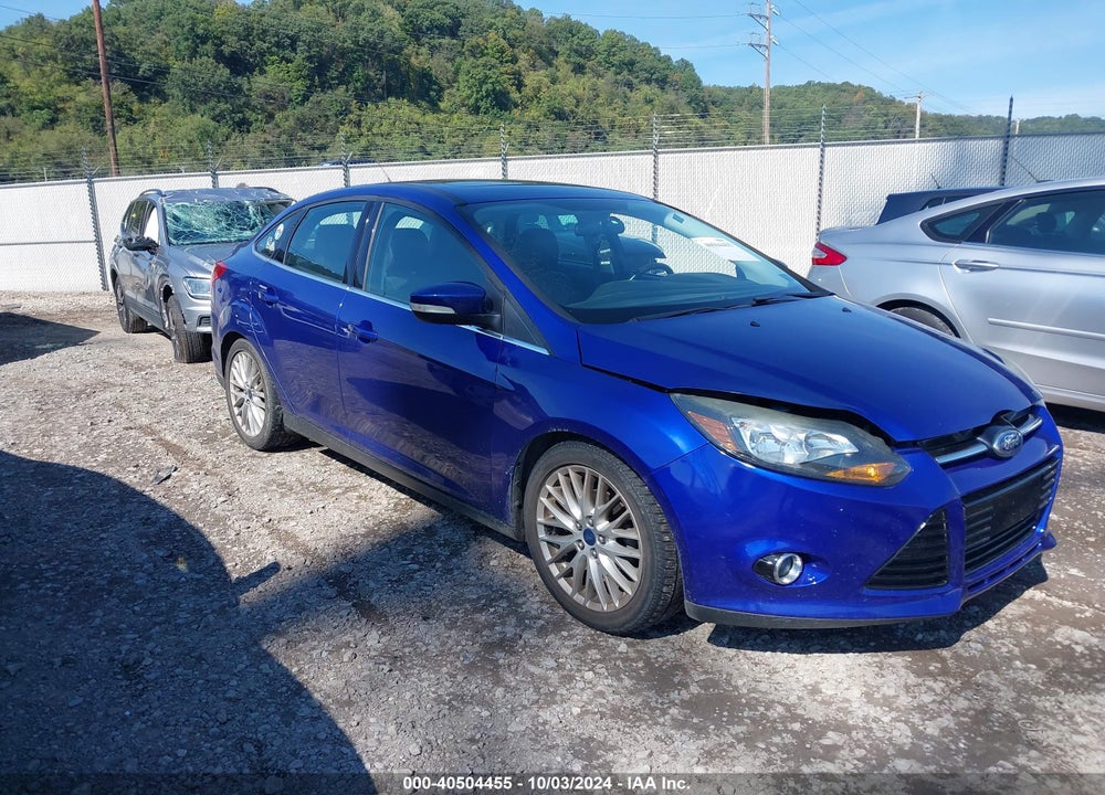 2014 FORD FOCUS TITANIUM VIN: 1FADP3J23EL274514