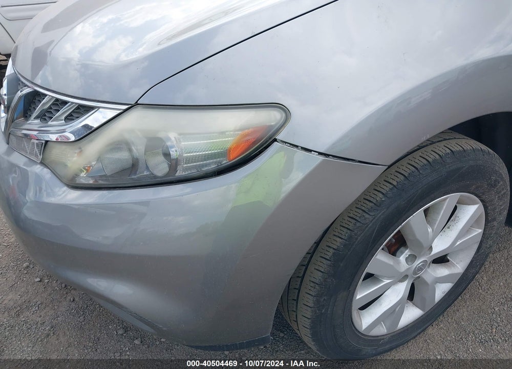 2011 NISSAN MURANO S VIN: JN8AZ1MWXBW183233