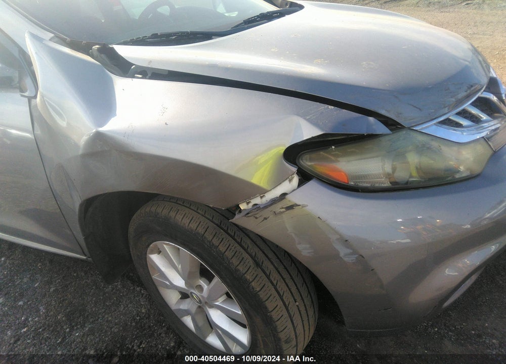 2011 NISSAN MURANO S VIN: JN8AZ1MWXBW183233