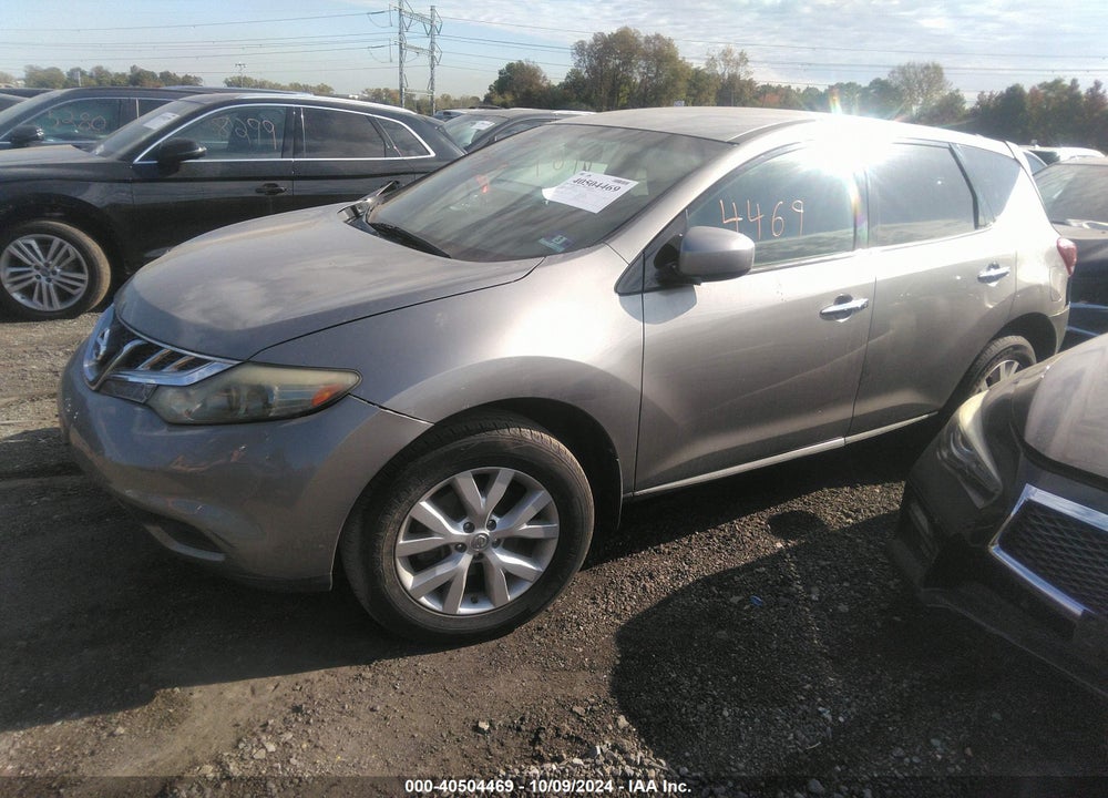 2011 NISSAN MURANO S VIN: JN8AZ1MWXBW183233