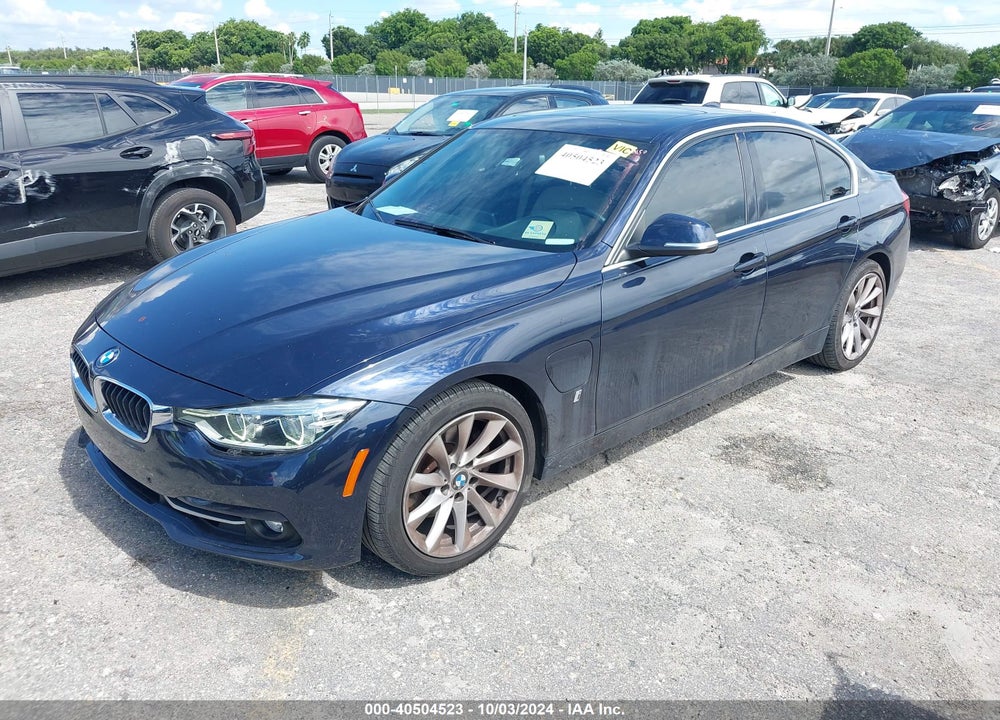 2017 BMW 330E IPERFORMANCE VIN: WBA8E1C30HA029730