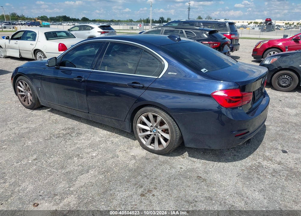2017 BMW 330E IPERFORMANCE VIN: WBA8E1C30HA029730