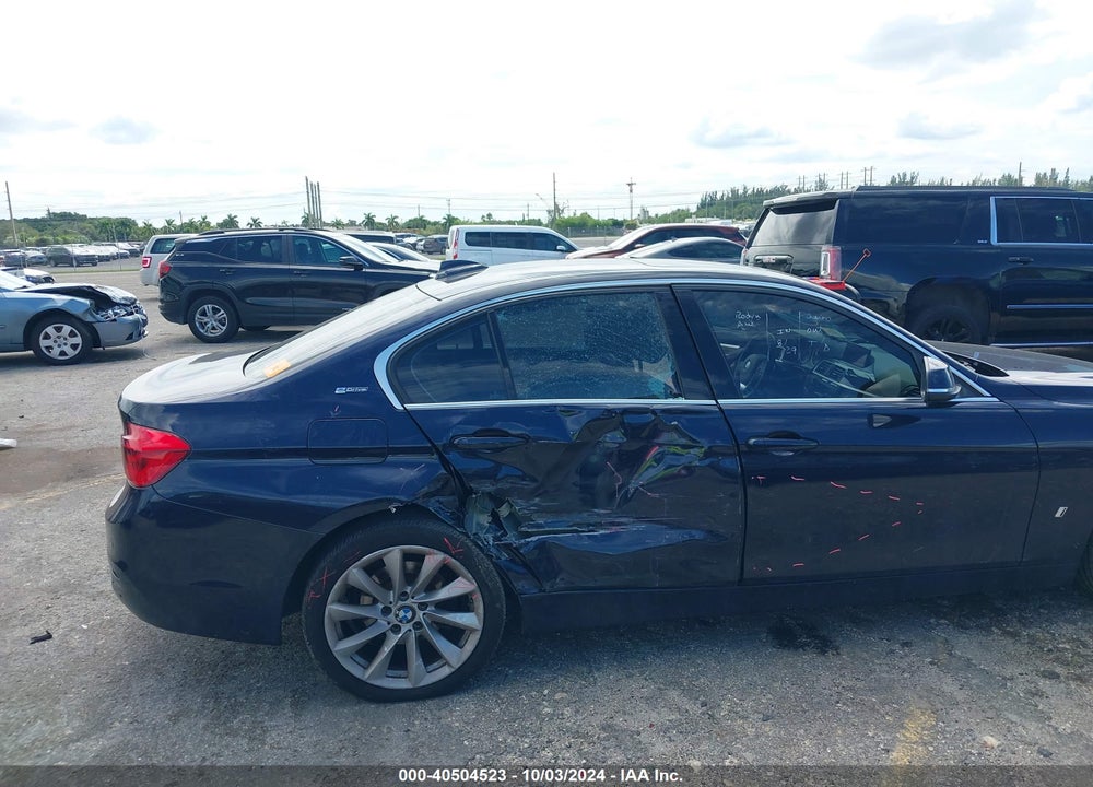 2017 BMW 330E IPERFORMANCE VIN: WBA8E1C30HA029730