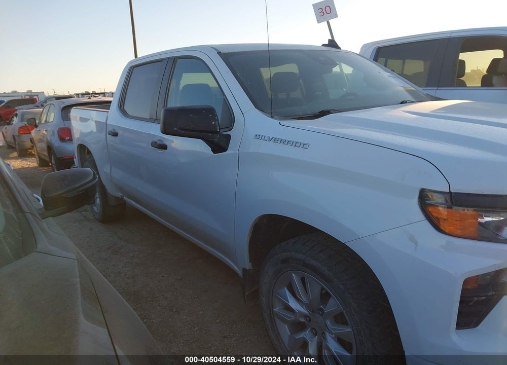 2022 CHEVROLET SILVERADO 1500 2WD SHORT BED CUSTOM VIN: 1GCPABEK9NZ570499