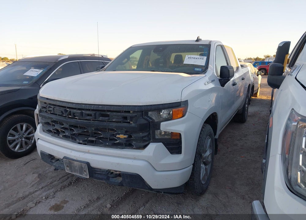 2022 CHEVROLET SILVERADO 1500 2WD SHORT BED CUSTOM VIN: 1GCPABEK9NZ570499