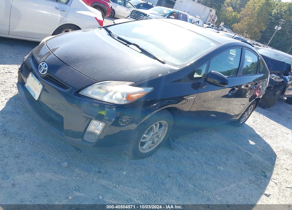 2010 TOYOTA PRIUS II VIN: JTDKN3DUXA0232132