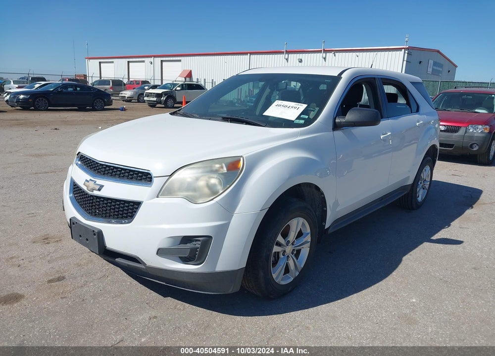 2011 CHEVROLET EQUINOX LS VIN: 2GNALBECXB1212493