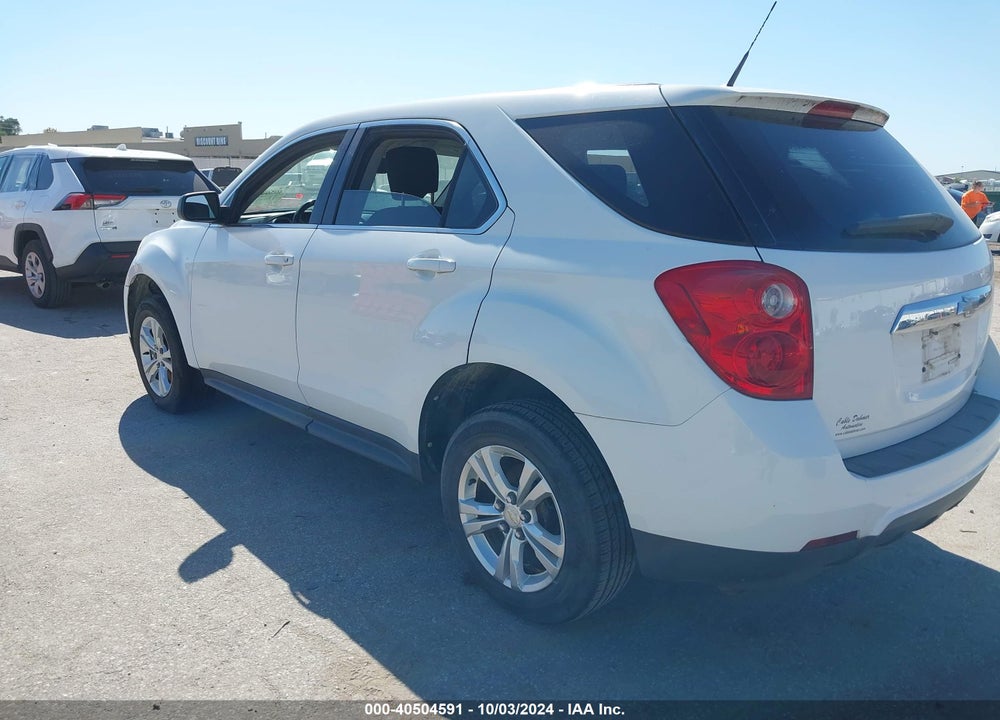 2011 CHEVROLET EQUINOX LS VIN: 2GNALBECXB1212493