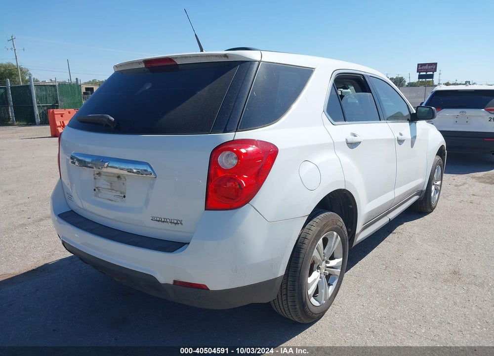 2011 CHEVROLET EQUINOX LS VIN: 2GNALBECXB1212493