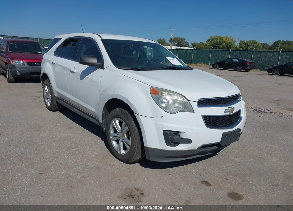 2011 CHEVROLET EQUINOX LS VIN: 2GNALBECXB1212493