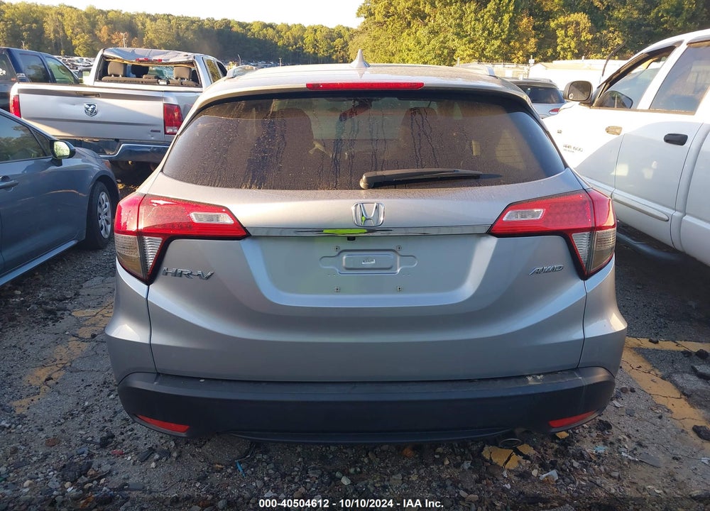 2022 HONDA HR-V AWD EX VIN: 3CZRU6H52NM762551
