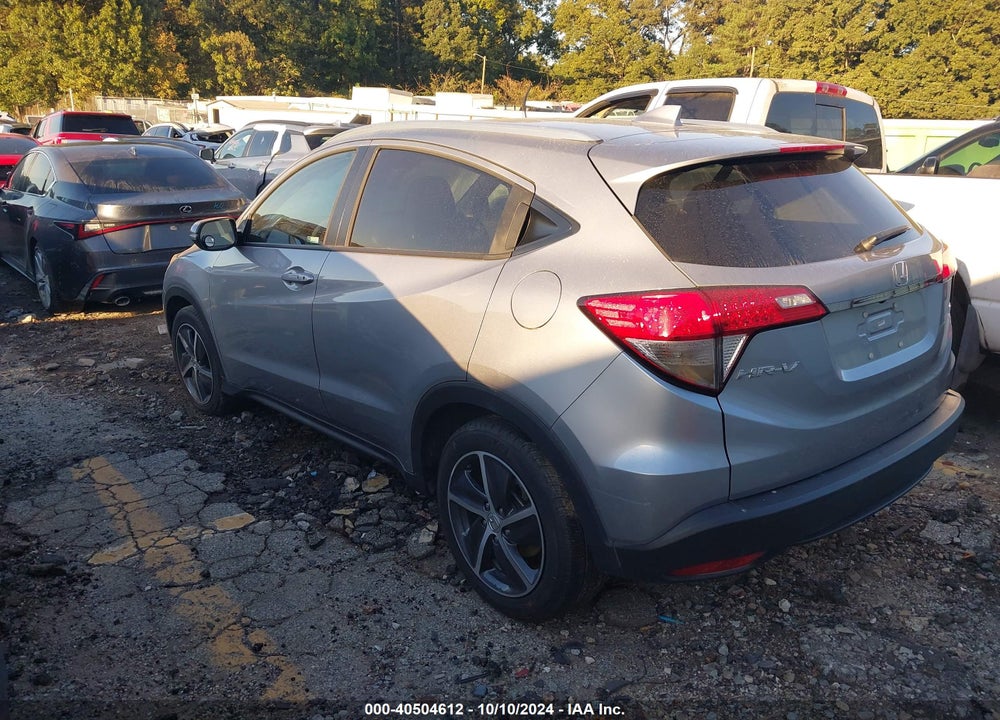 2022 HONDA HR-V AWD EX VIN: 3CZRU6H52NM762551