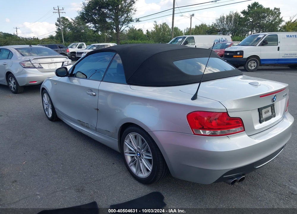 2012 BMW 128I VIN: WBAUL7C58CVM82813