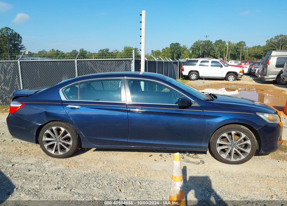 2014 HONDA ACCORD SPORT VIN: 1HGCR2F53EA278668