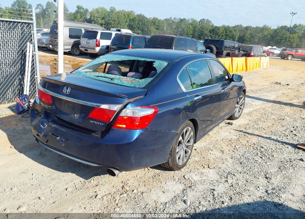 2014 HONDA ACCORD SPORT VIN: 1HGCR2F53EA278668