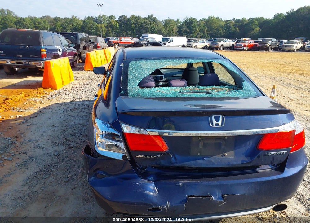 2014 HONDA ACCORD SPORT VIN: 1HGCR2F53EA278668