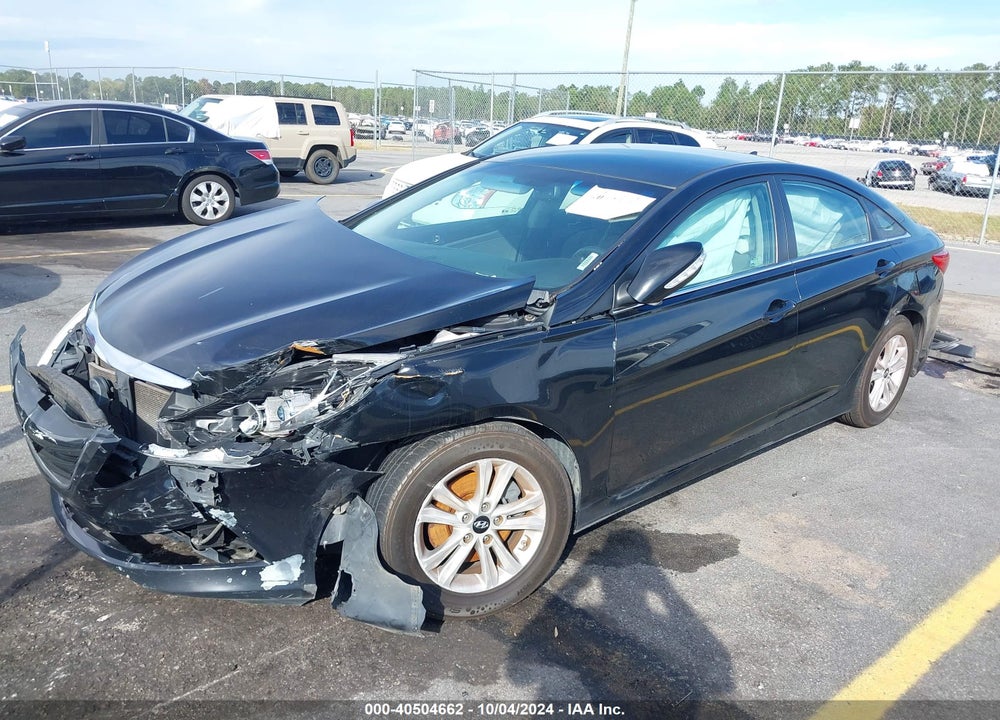 2014 HYUNDAI SONATA GLS VIN: 5NPEB4AC3EH858220