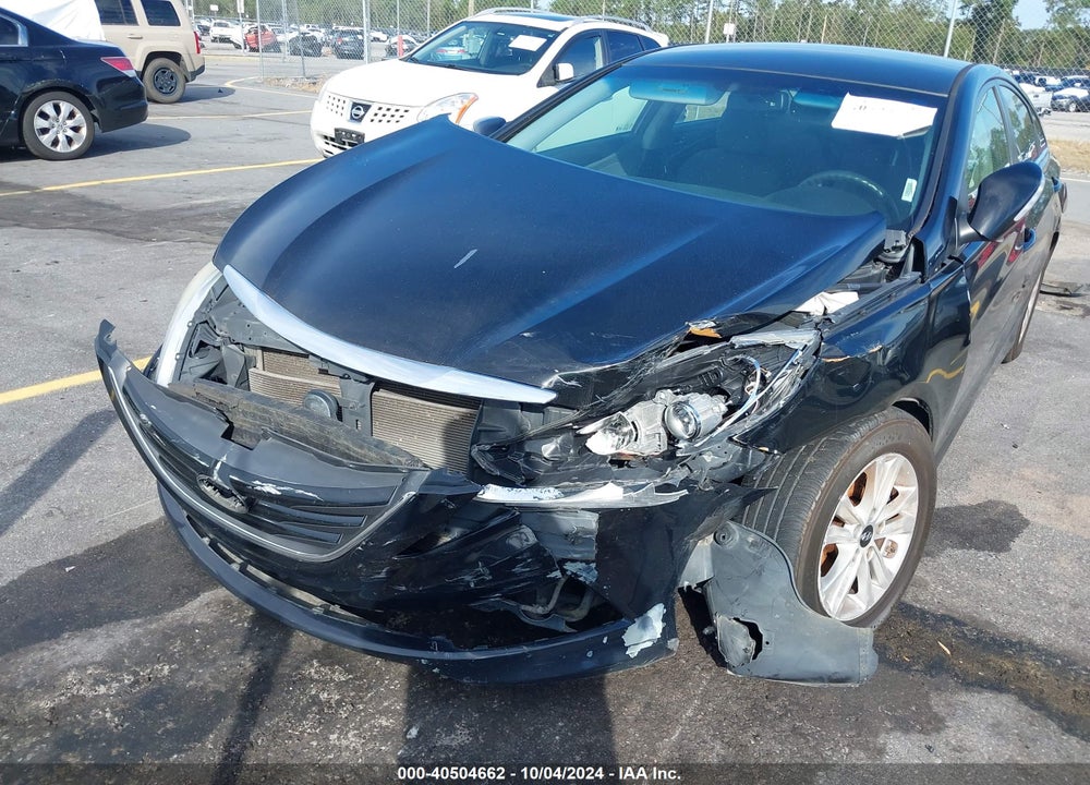 2014 HYUNDAI SONATA GLS VIN: 5NPEB4AC3EH858220