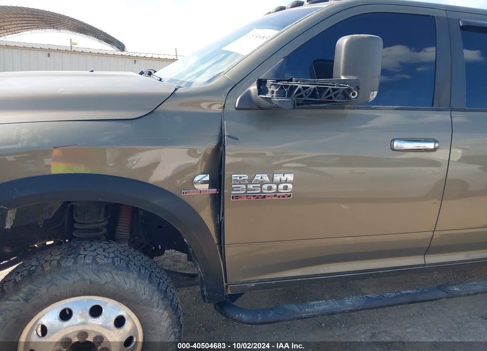 2014 RAM 3500 BIG HORN VIN: 3C63RRHL0EG109414
