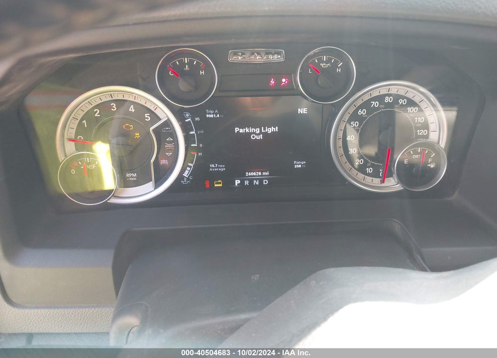2014 RAM 3500 BIG HORN VIN: 3C63RRHL0EG109414