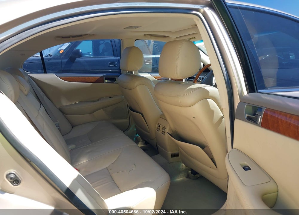 2005 LEXUS ES 330 VIN: JTHBA30G955105374