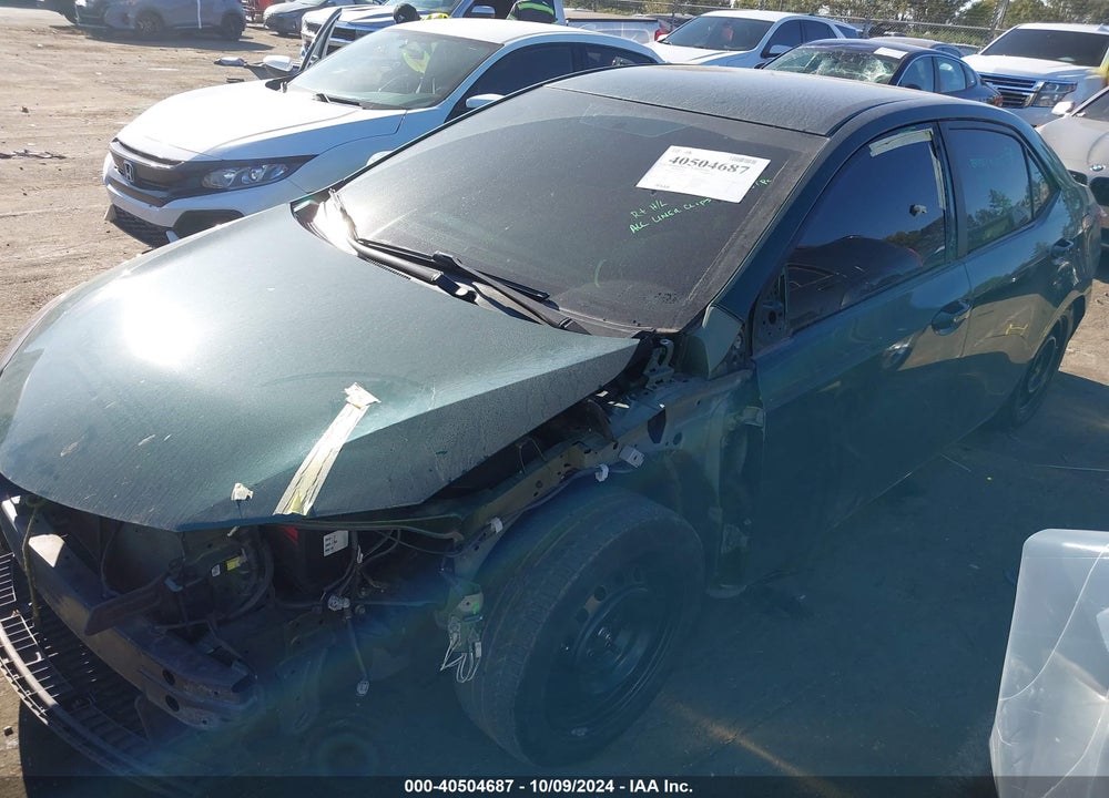 2015 TOYOTA COROLLA LE VIN: 2T1BURHE4FC387460