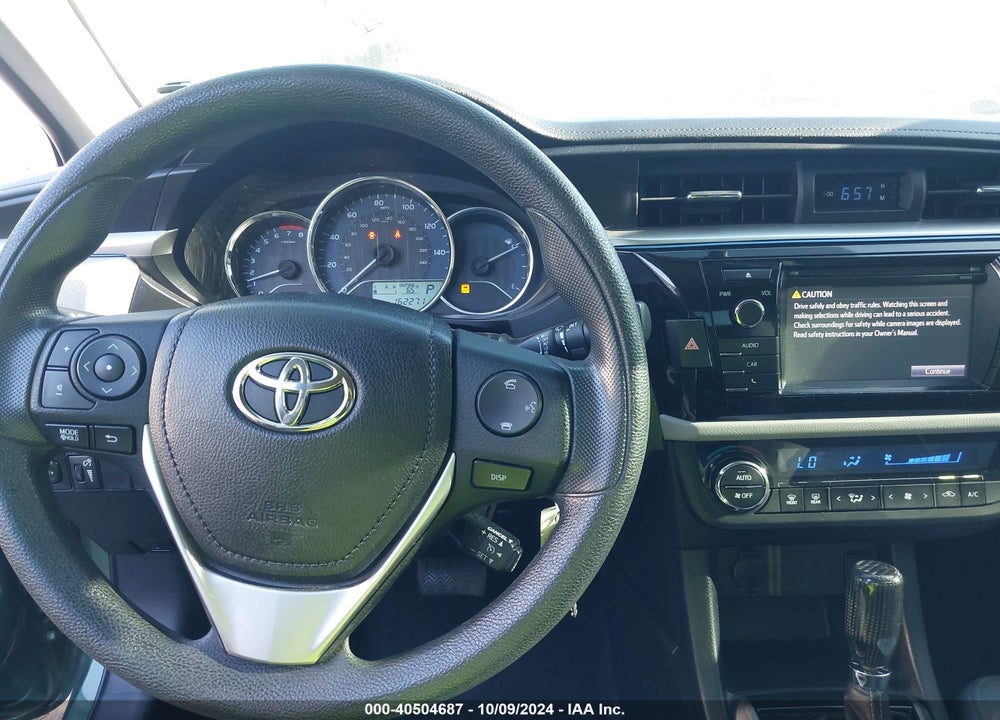 2015 TOYOTA COROLLA LE VIN: 2T1BURHE4FC387460