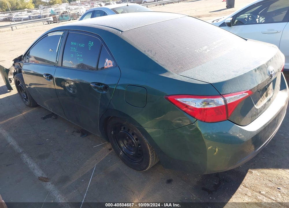 2015 TOYOTA COROLLA LE VIN: 2T1BURHE4FC387460