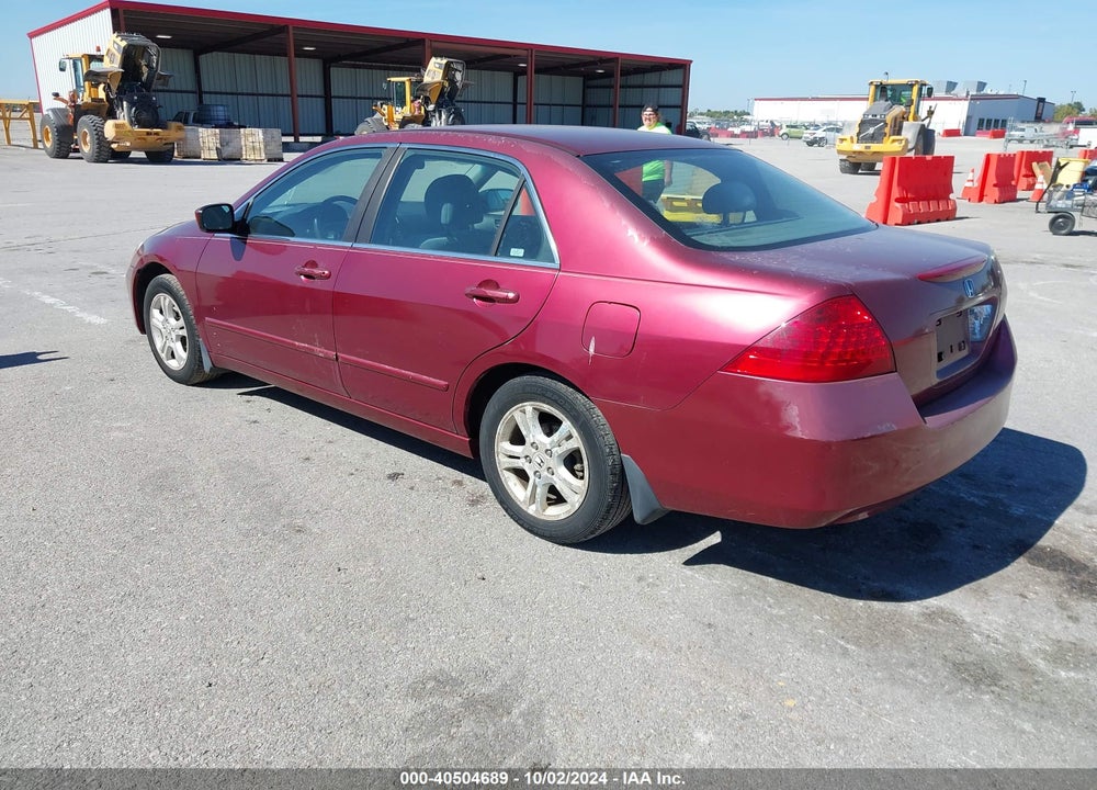 2006 HONDA ACCORD 2.4 SE VIN: 1HGCM56326A035417