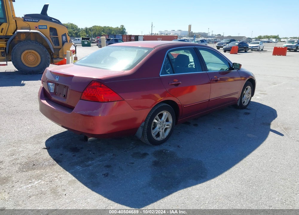 2006 HONDA ACCORD 2.4 SE VIN: 1HGCM56326A035417