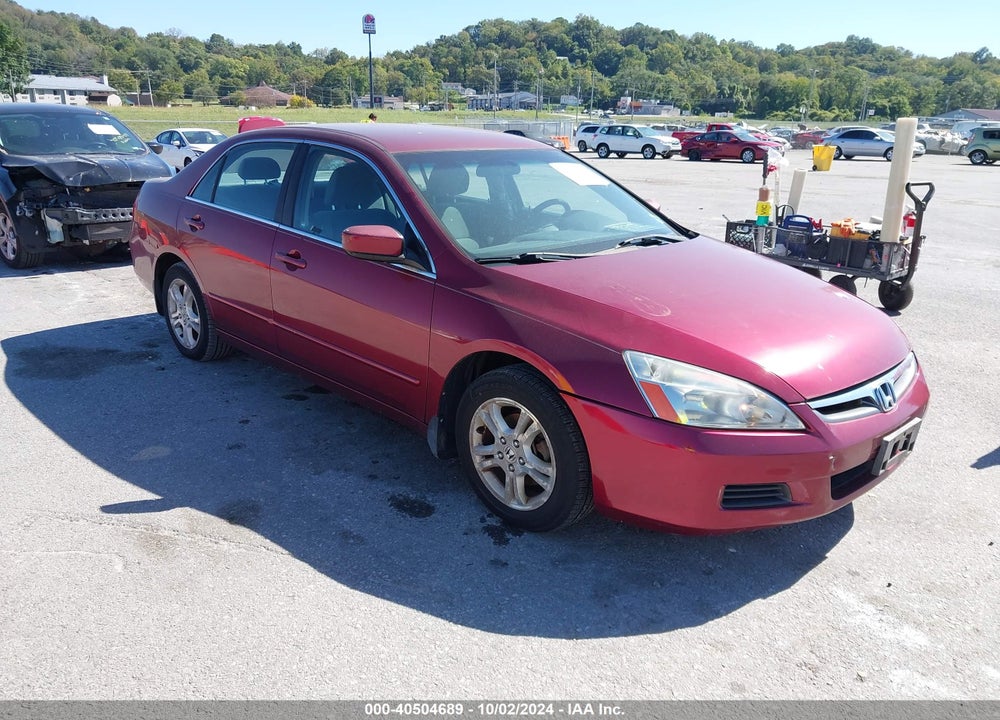 2006 HONDA ACCORD 2.4 SE VIN: 1HGCM56326A035417