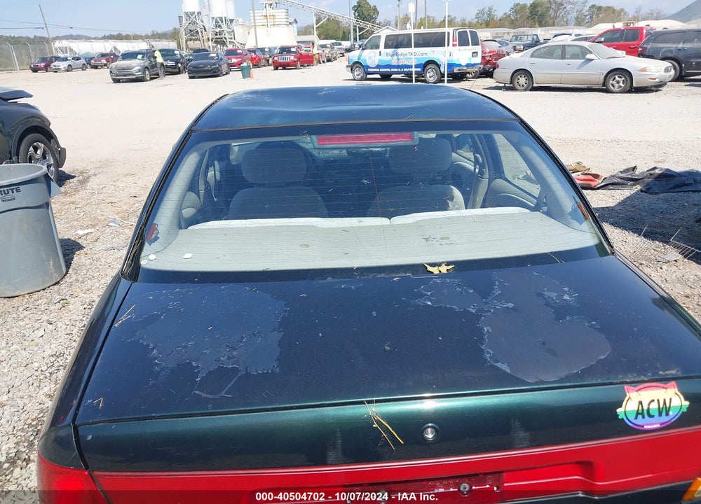 1998 SATURN SL2 VIN: 1G8ZK5272WZ214642