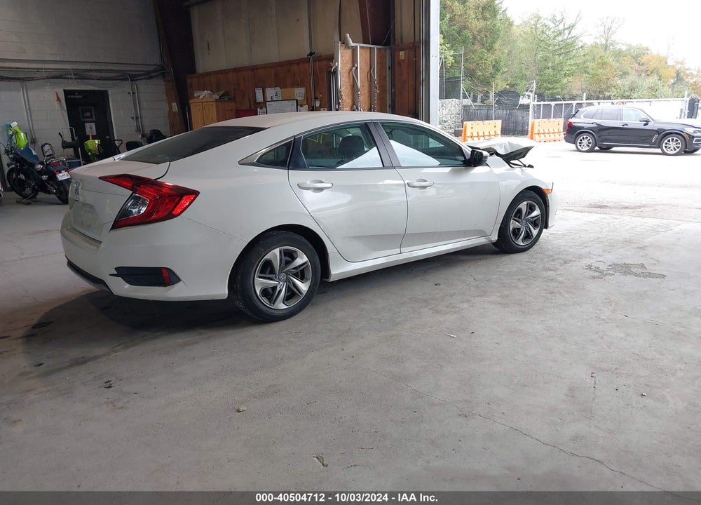 2019 HONDA CIVIC LX VIN: 2HGFC2F63KH517172