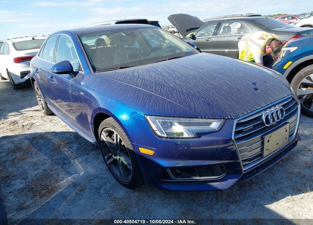 2018 AUDI A4 2.0T PREMIUM VIN: WAUFNAF49JA093492