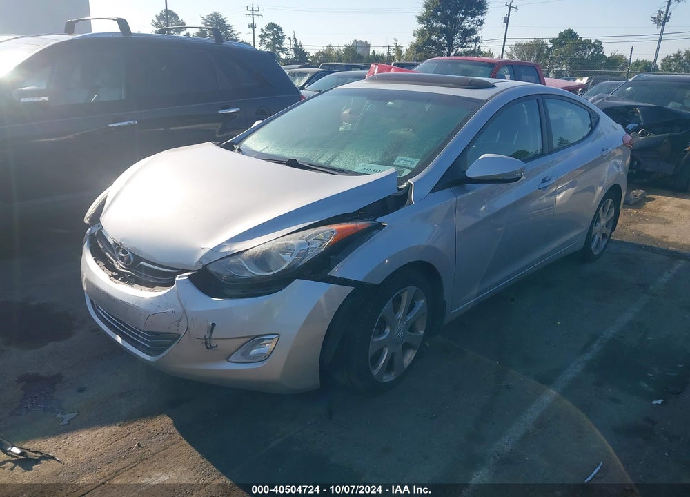 2013 HYUNDAI ELANTRA LIMITED VIN: KMHDH4AE9DU022438