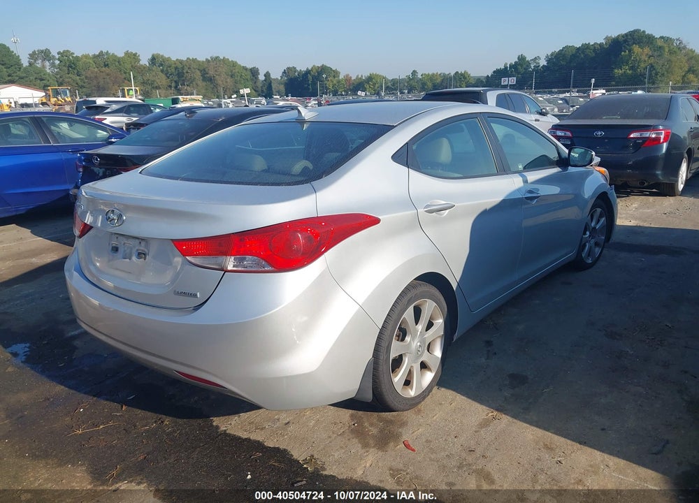 2013 HYUNDAI ELANTRA LIMITED VIN: KMHDH4AE9DU022438