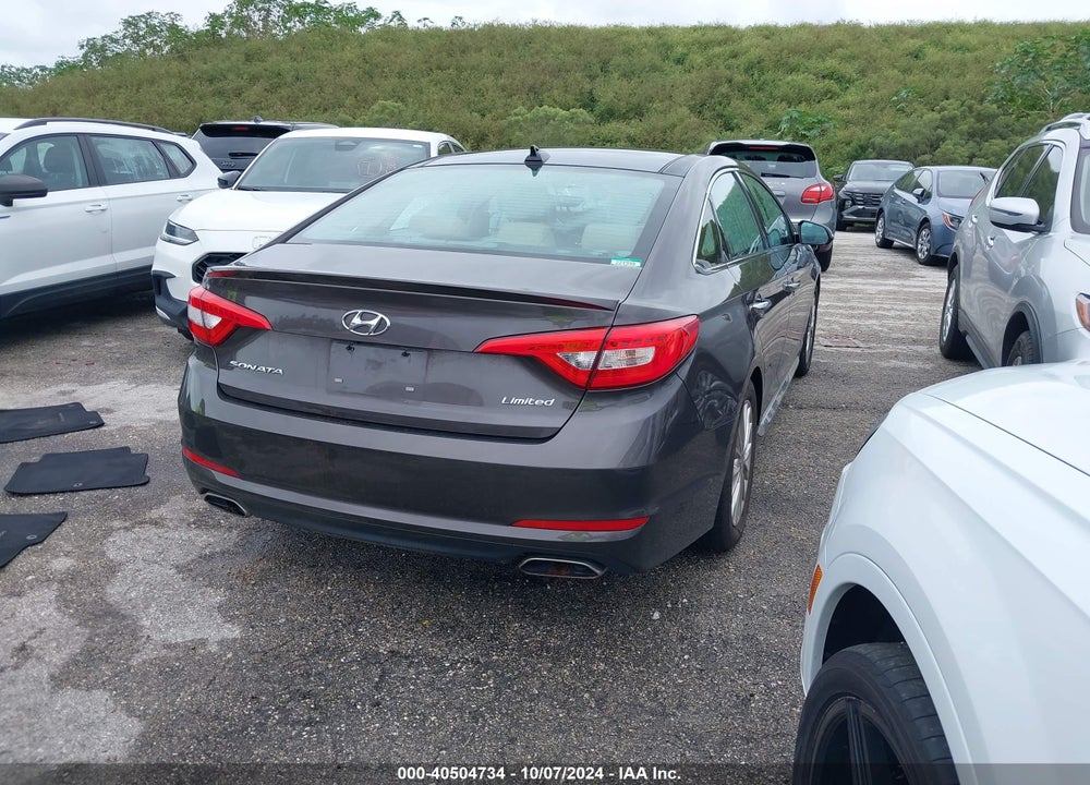 2015 HYUNDAI SONATA LIMITED VIN: 5NPE34AF1FH258062