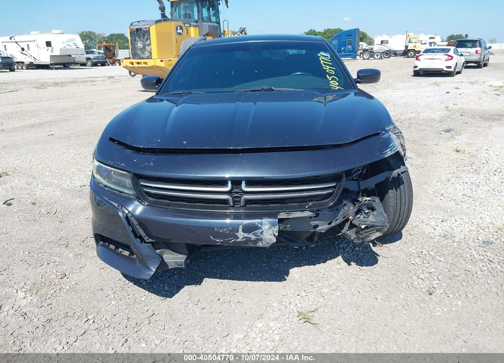 2016 DODGE CHARGER SE VIN: 2C3CDXBGXGH173443