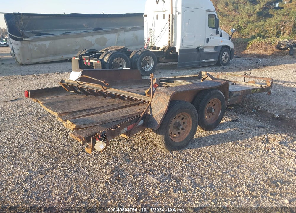 2009 TRAILER GATOR GAT VIN: 4Z1HD16219S007382