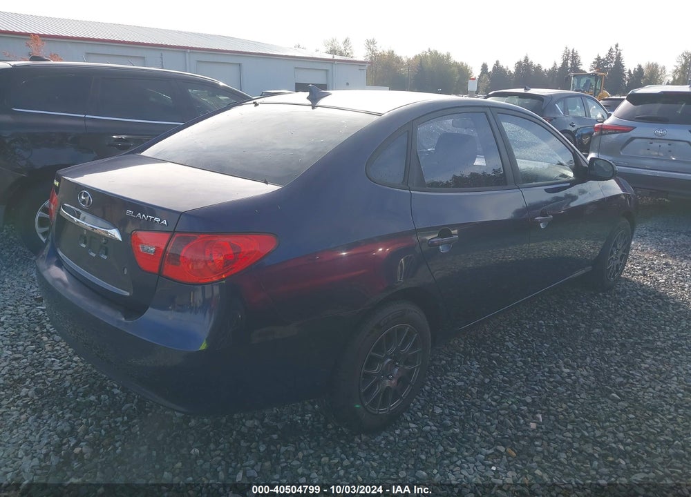 2010 HYUNDAI ELANTRA GLS VIN: KMHDU4AD0AU124628