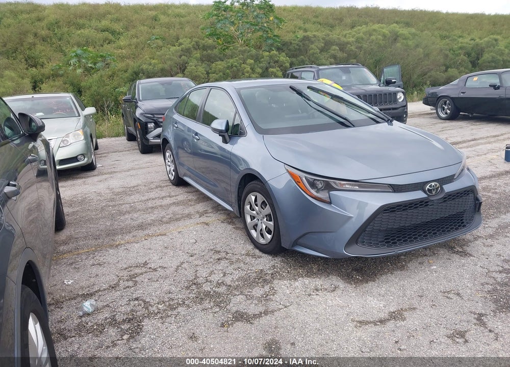 2022 TOYOTA COROLLA LE VIN: JTDEPMAE8NJ229000