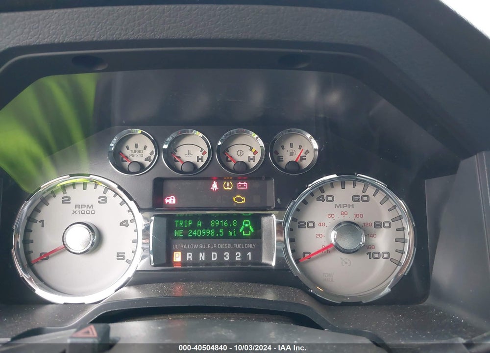 2009 HARLEY-DAVIDSON FORD F-250 FX4//KING RANCH/LARIAT/XL/XLT VIN: 1FTSW21R89EA91969