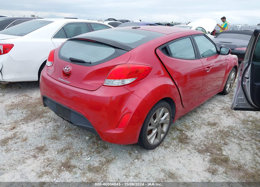 2016 HYUNDAI VELOSTER VIN: KMHTC6AD8GU281729