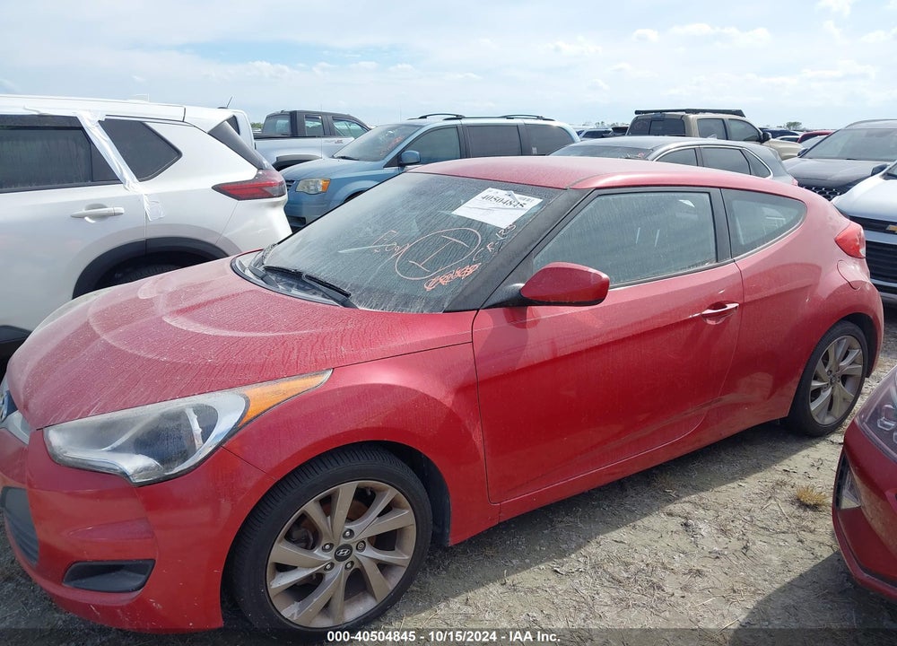 2016 HYUNDAI VELOSTER VIN: KMHTC6AD8GU281729