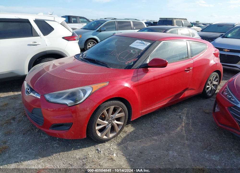 2016 HYUNDAI VELOSTER VIN: KMHTC6AD8GU281729
