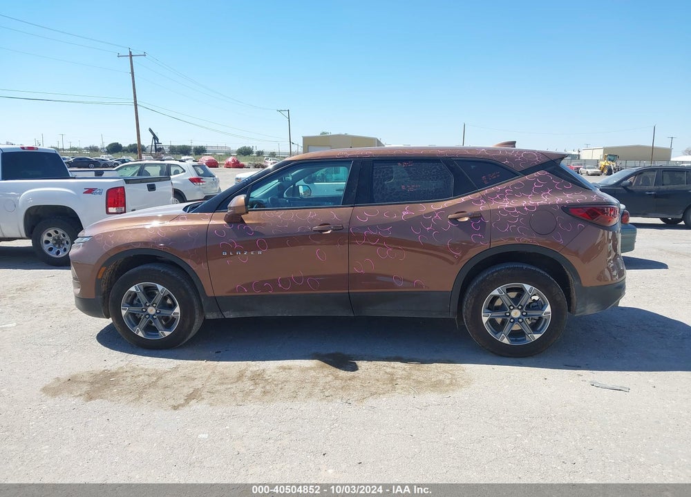 2023 CHEVROLET BLAZER FWD 2LT VIN: 3GNKBCR44PS105807