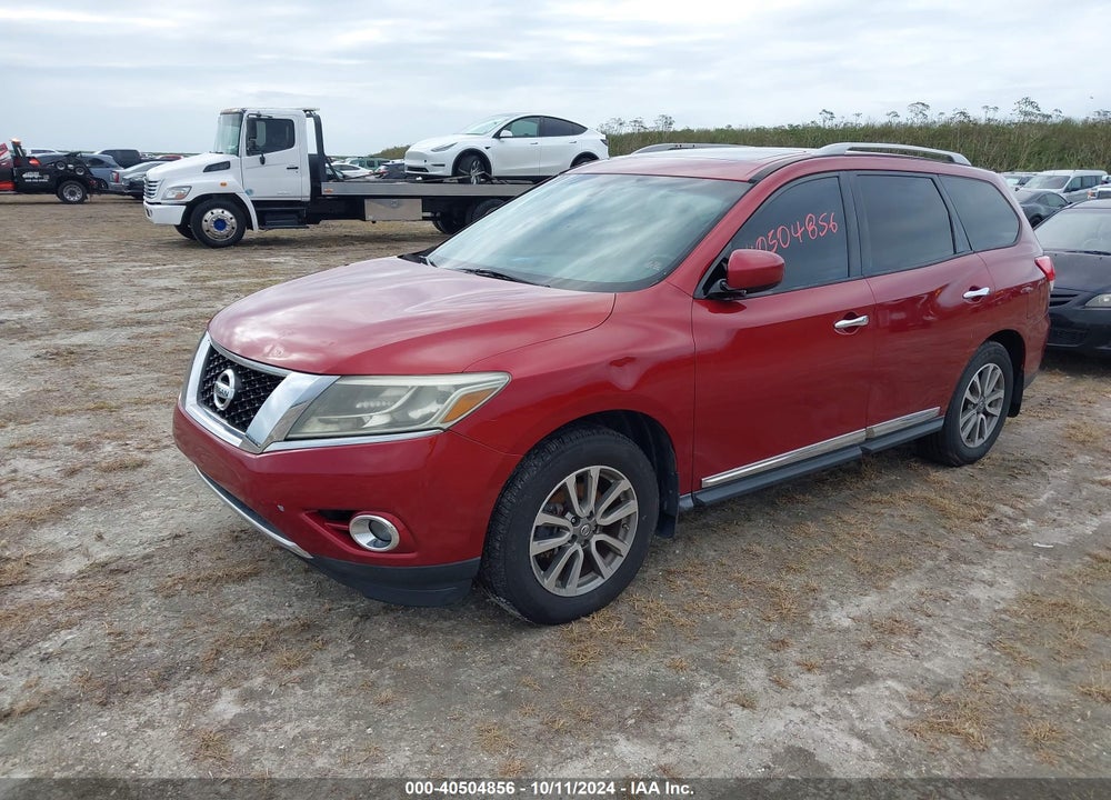 2013 NISSAN PATHFINDER SL VIN: 5N1AR2MN8DC682721