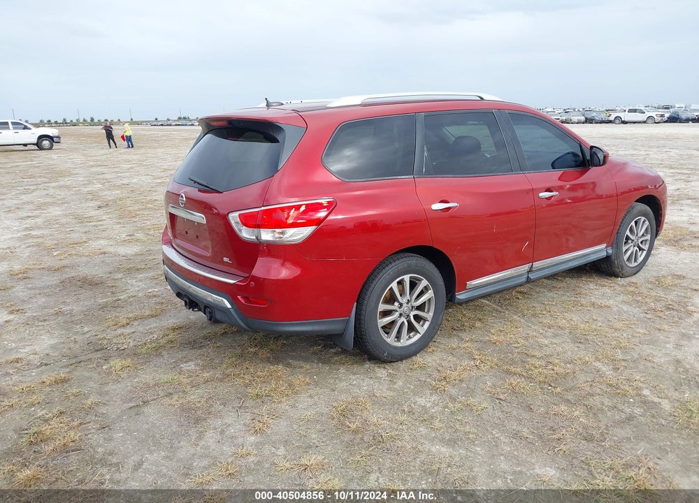 2013 NISSAN PATHFINDER SL VIN: 5N1AR2MN8DC682721