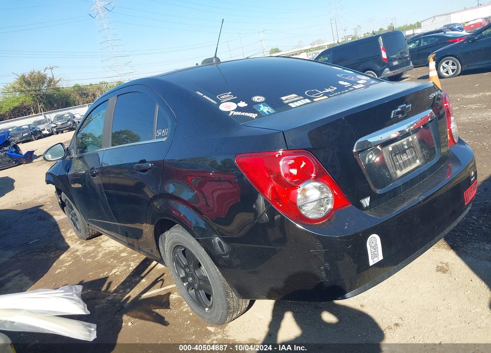 2016 CHEVROLET SONIC LT MANUAL VIN: 1G1JD5SH0G4164434